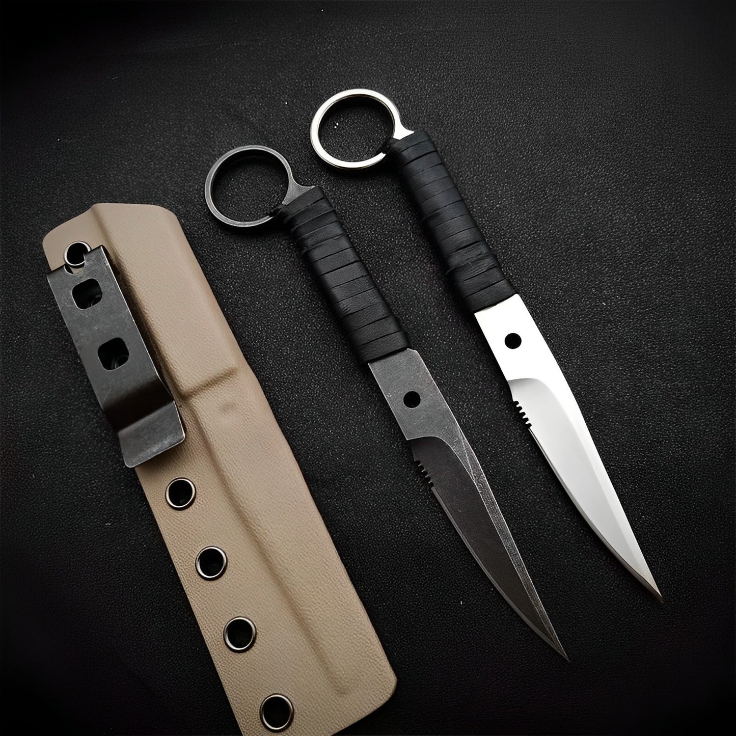 Onyx Straightblade knife