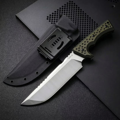 Titan Dominator Survival Knife | Heavy-Duty Fixed Blade, Kydex Sheath