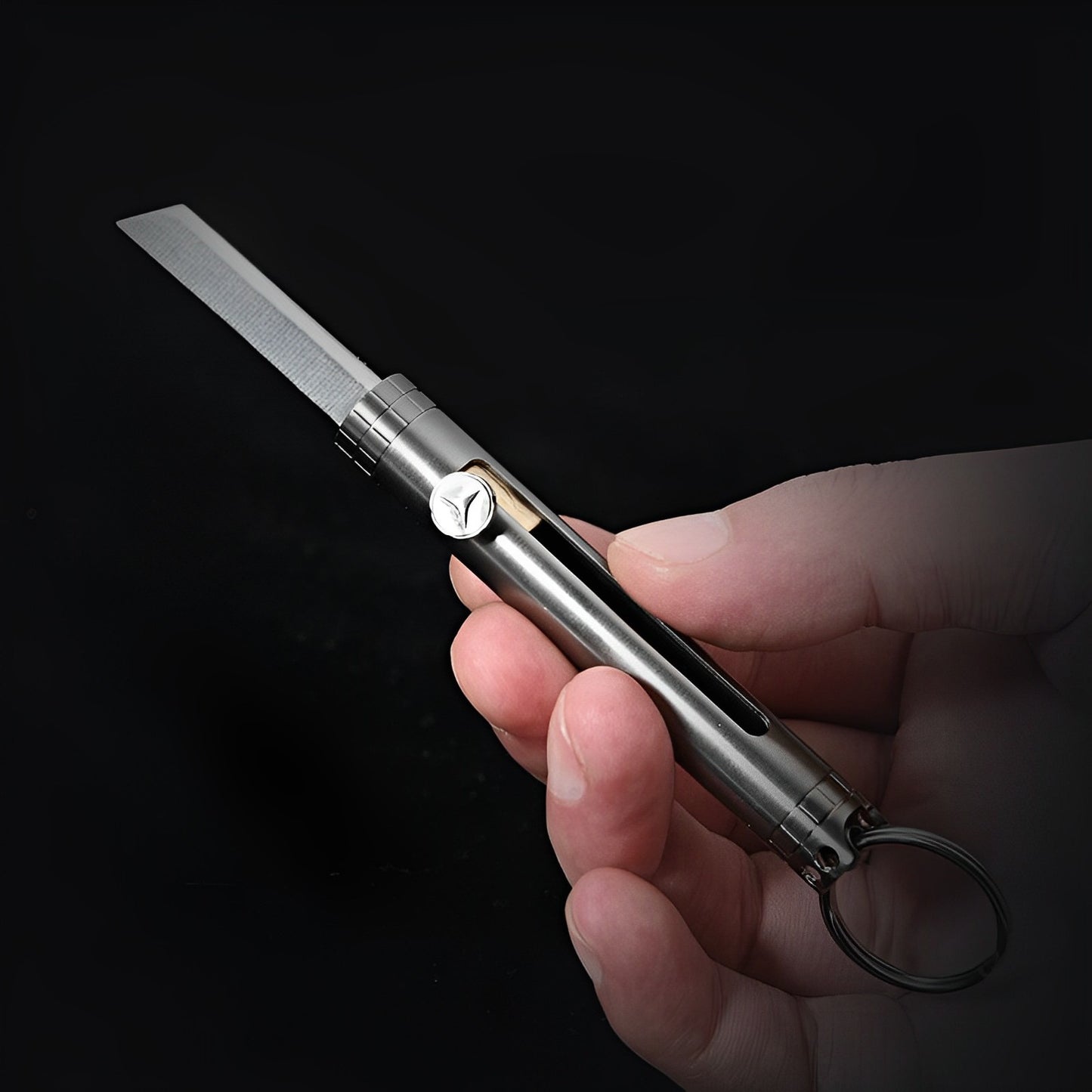  Juzpio Titanium Alloy Small Keychain Knife, Mini