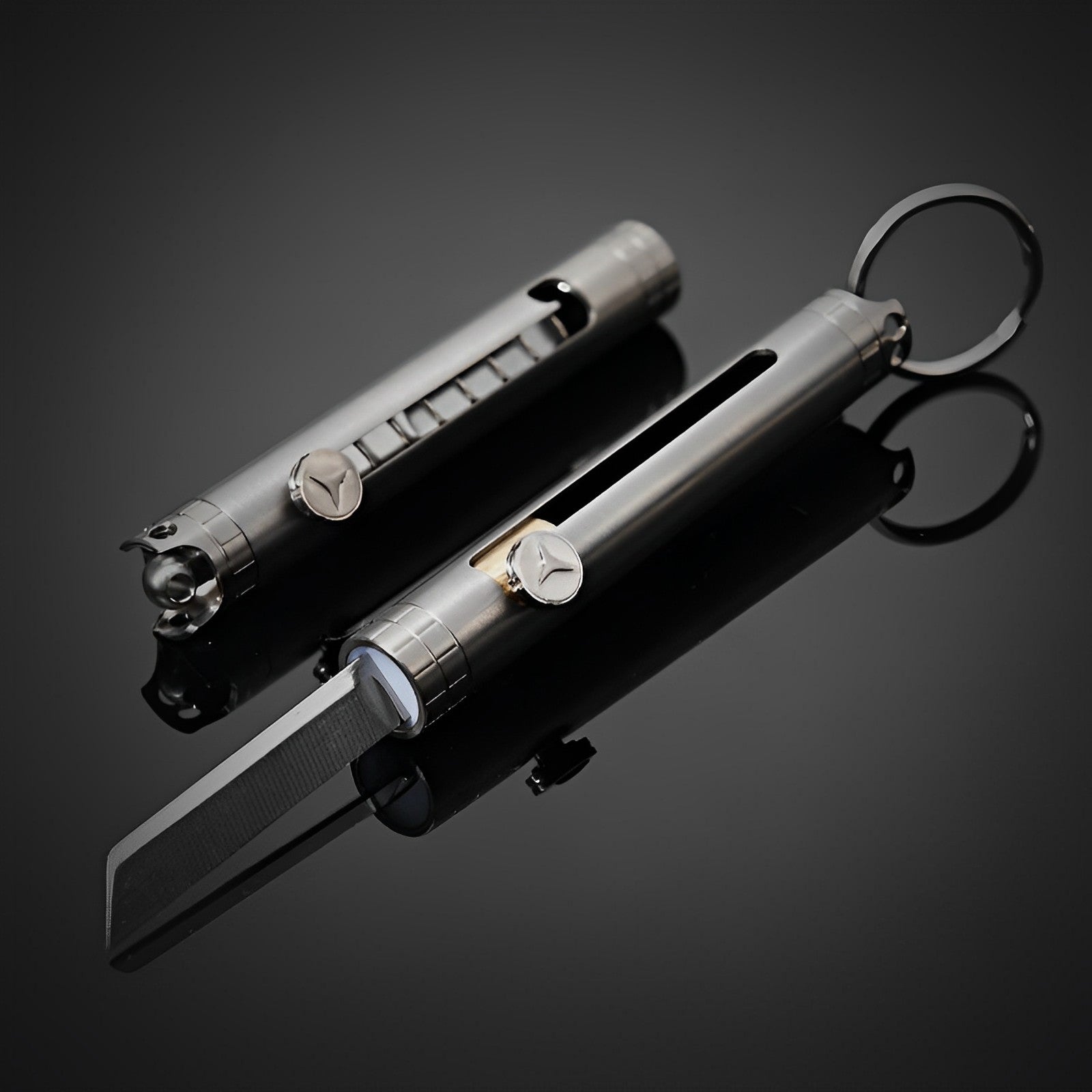 The Microt: Titanium Keychain Knife – JimmyTronic Industries L.L.C.