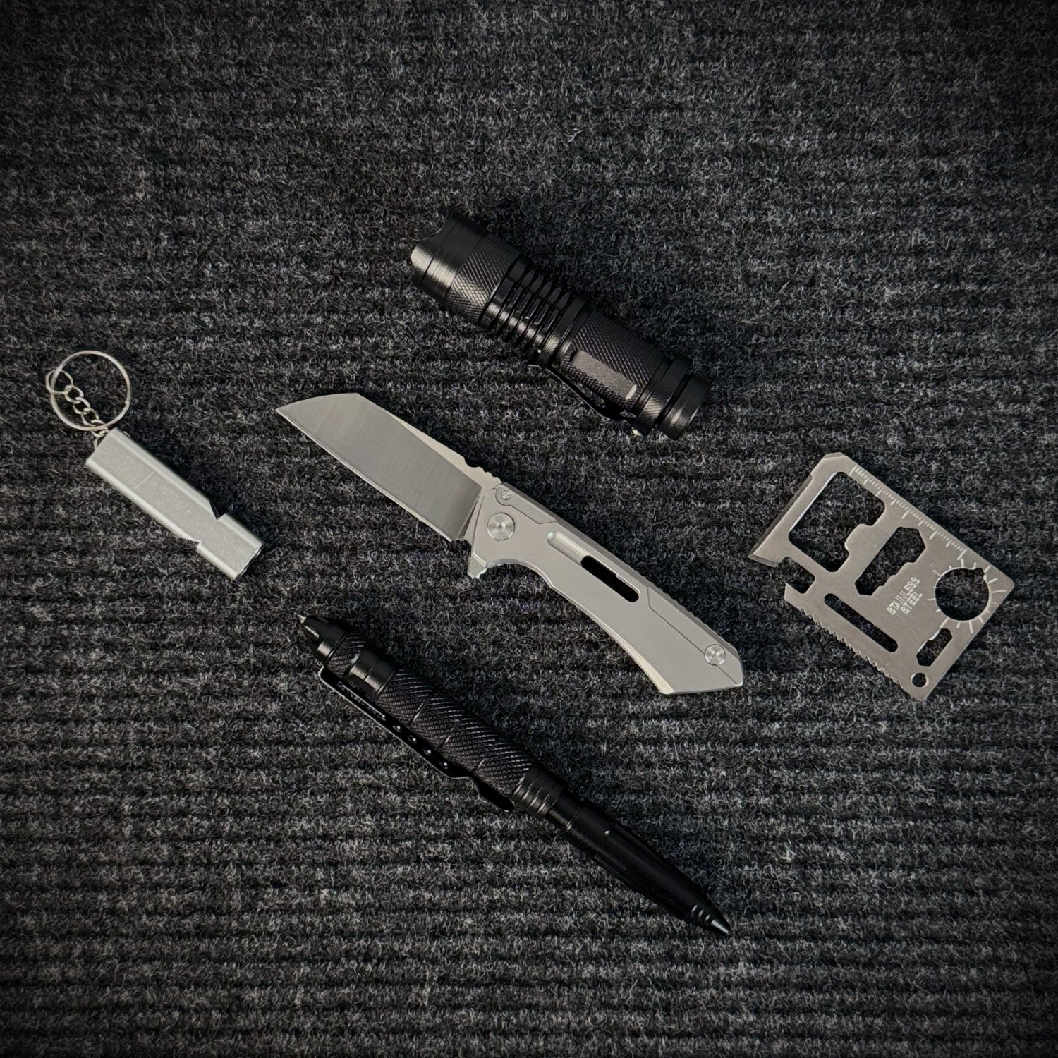 12pcs Survival Kit for Adventure | Essential Outdoor Tactical Gear